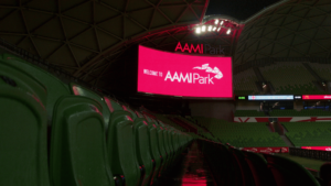 Bigger is better as new videoboards unveiled at AAMI Park 