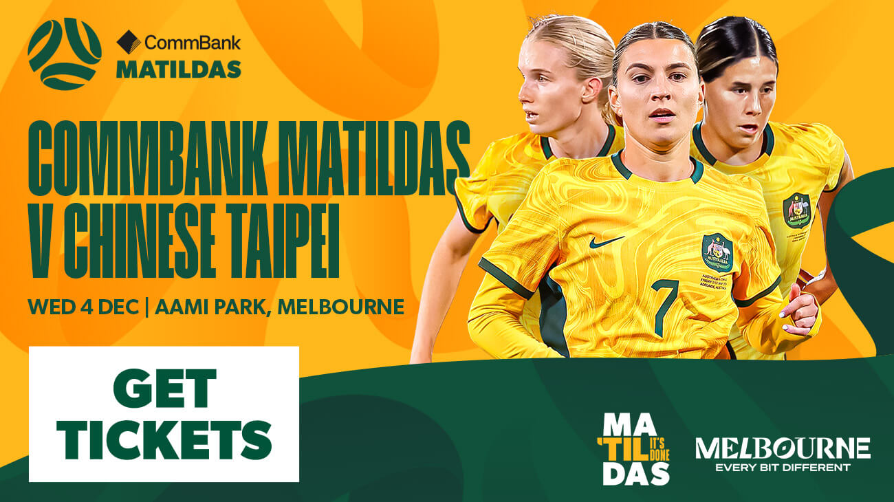 Matildas vs Chinese Tapei