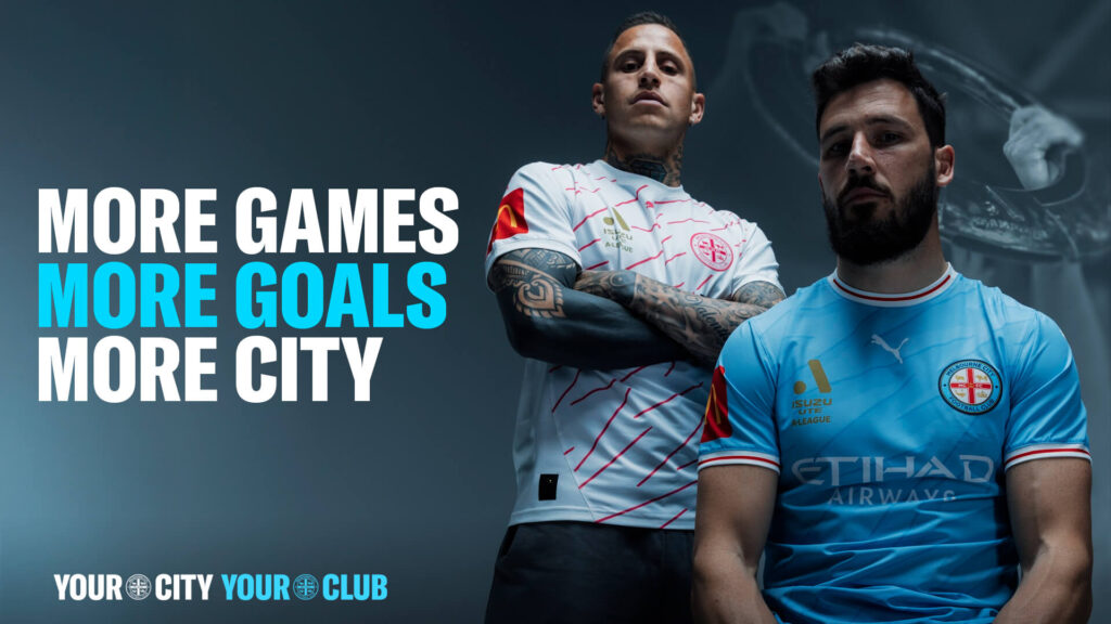 Your City. Your Club. More Games. More Goals. More City.